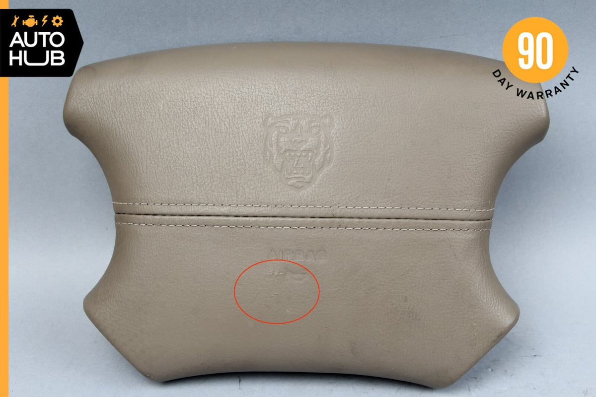 2001 Jaguar XK8 4.0L Steering Wheel Air Bag Airbag Beige HJE9180CCAEK OEM - photo 1