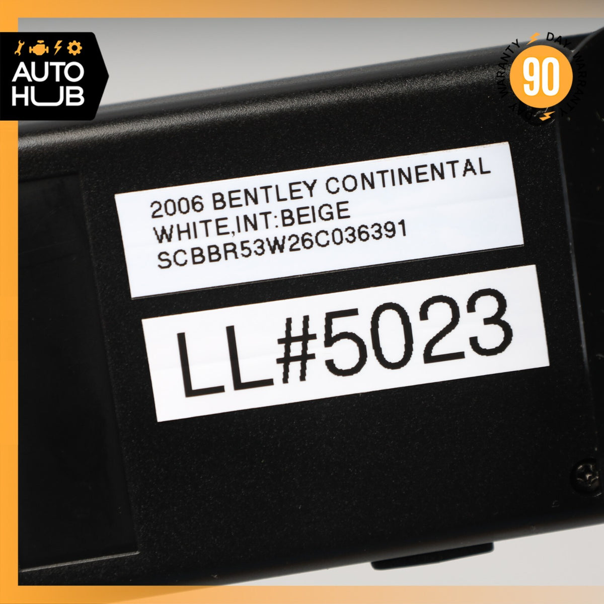 2006 Bentley Continental Flying Spur GT Interface Control Module OEM - photo 8