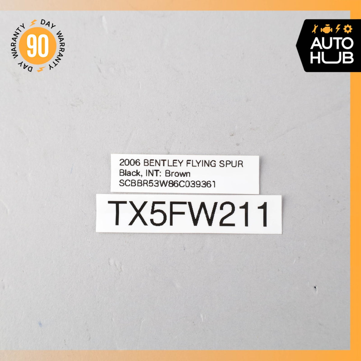 03-13 Bentley Continental Flying Spur Front Radiator Support Mount Panel OEM 39k - photo 12