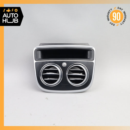 14-20 Mercedes W222 S550 Sedan Rear Center Console AC Air Vent Trim Black OEM - photo 1