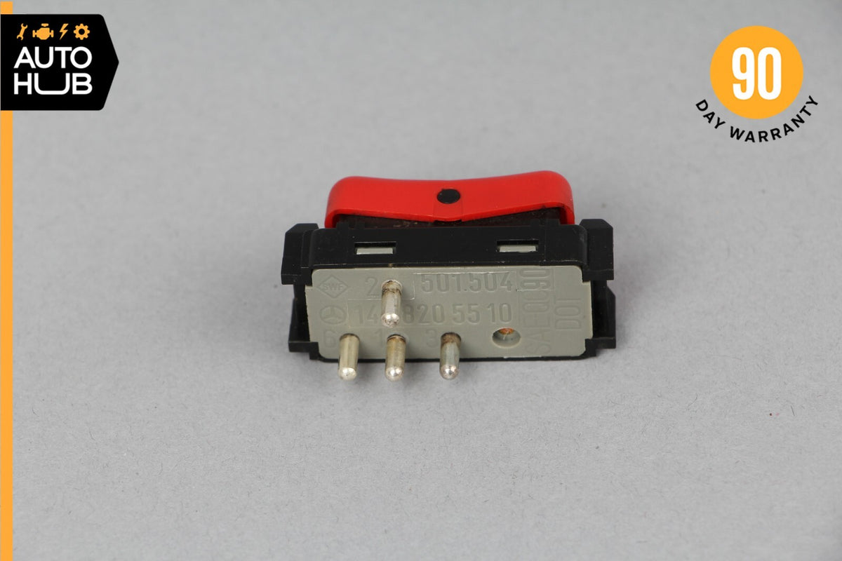 90-95 Mercedes R129 SL500 S500 Hazard Warning Light Switch Button 1408205510 OEM - photo 6