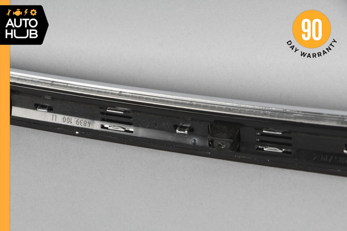 10-13 Mercedes W221 S400 S550 Front Left Driver Side Door Panel Trim Wood OEM - photo 10