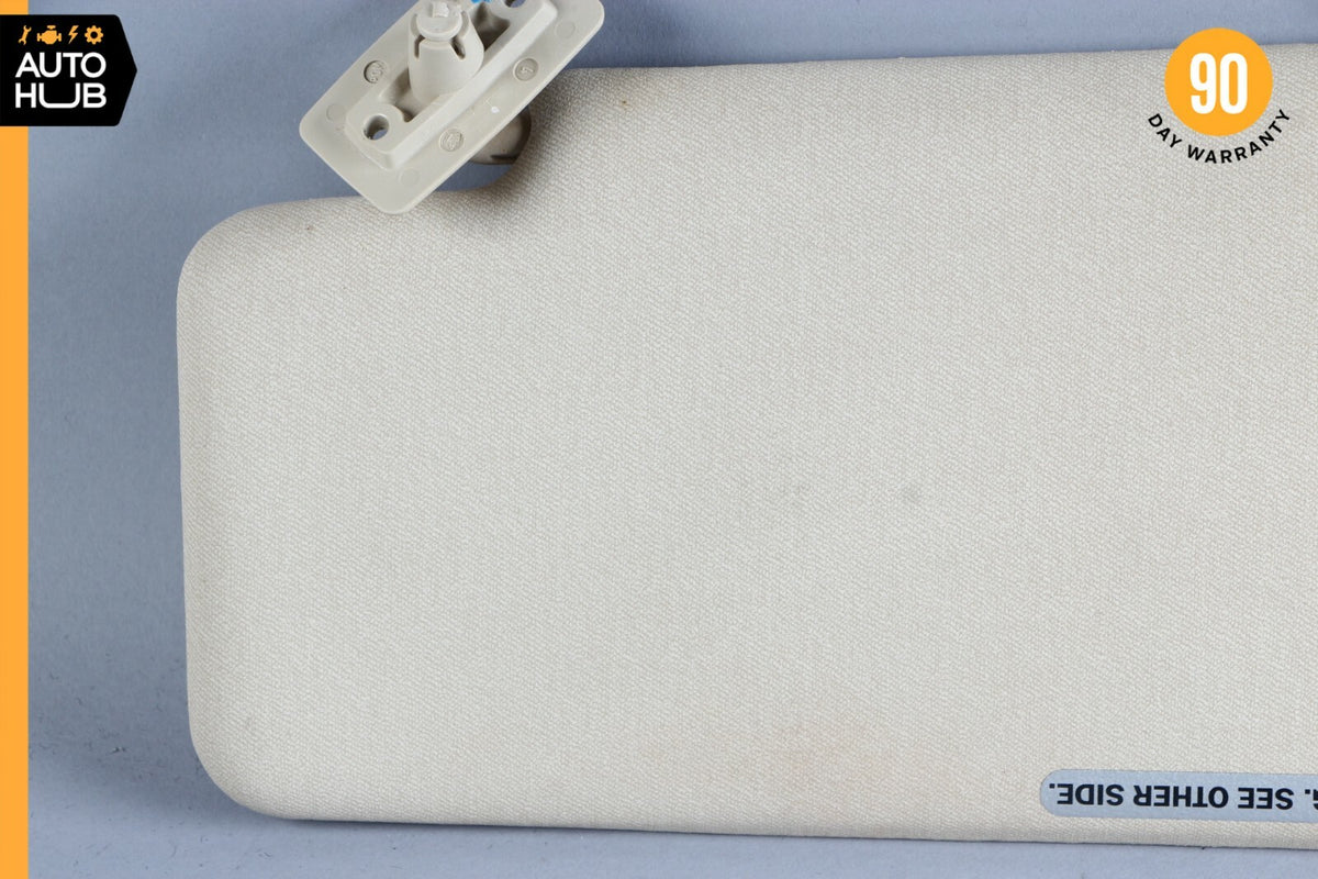 96-98 Mercedes W210 E300 E320 E430 Sunvisor Sun Visor Right Passenger Beige OEM - photo 8