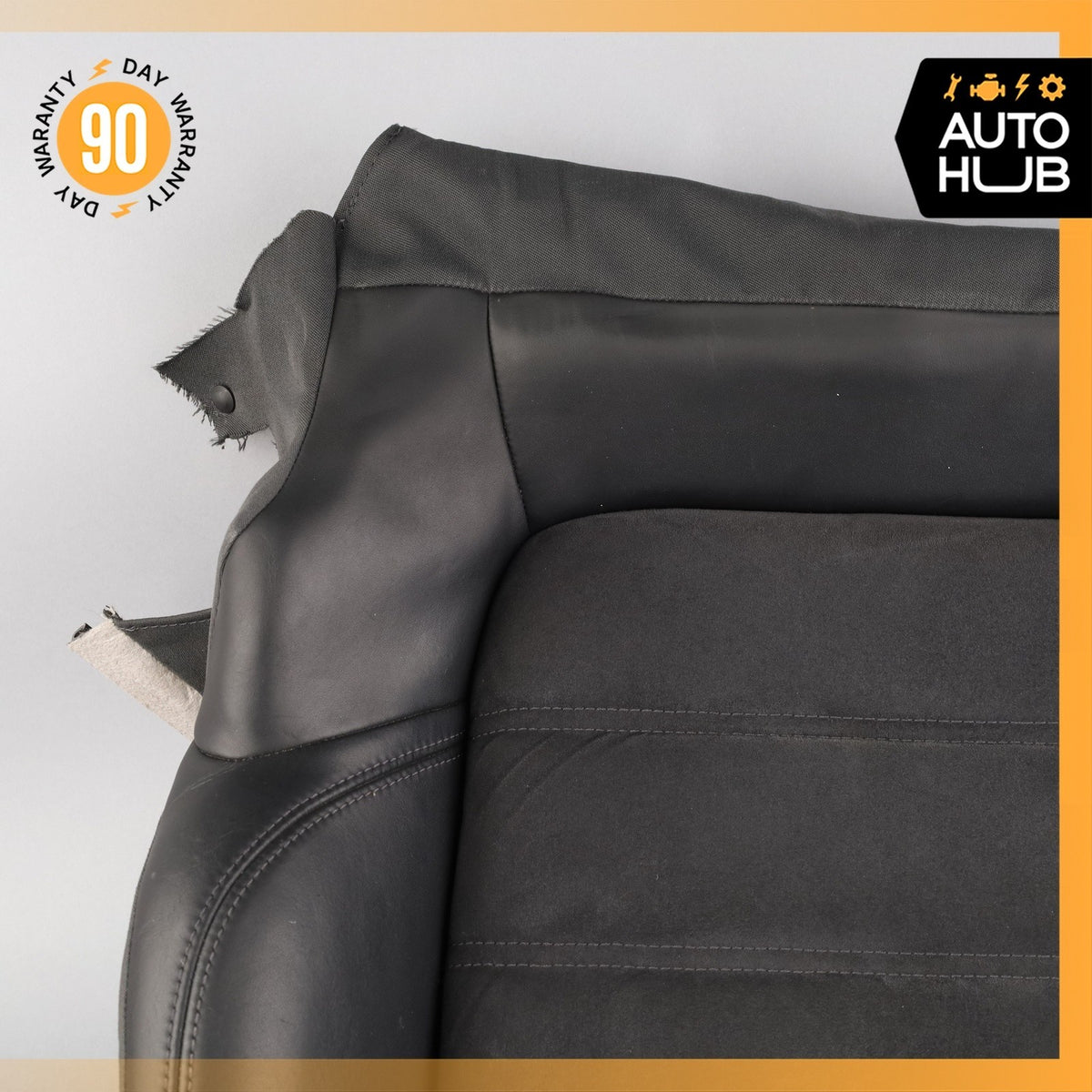 15-18 Porsche Macan 95B GTS Front Left Driver Seat Lower Cushion Suede OEM 46k - photo 3