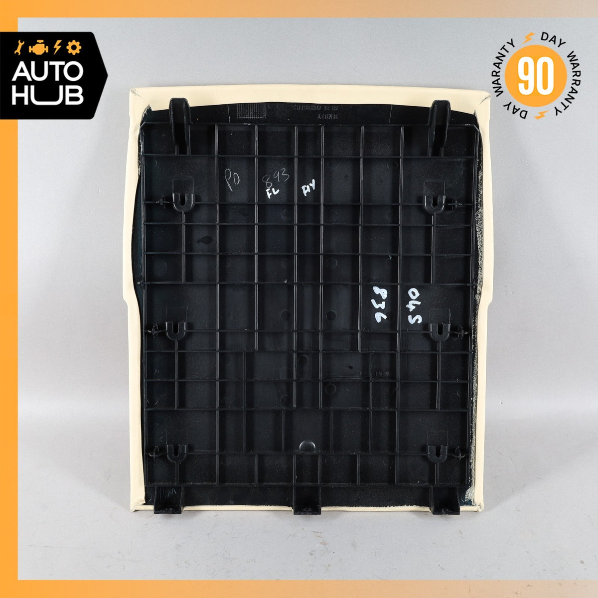 Bentley Flying Spur Front Left or Right Side Seat Back Cover Panel Beige OEM 40k - photo 7