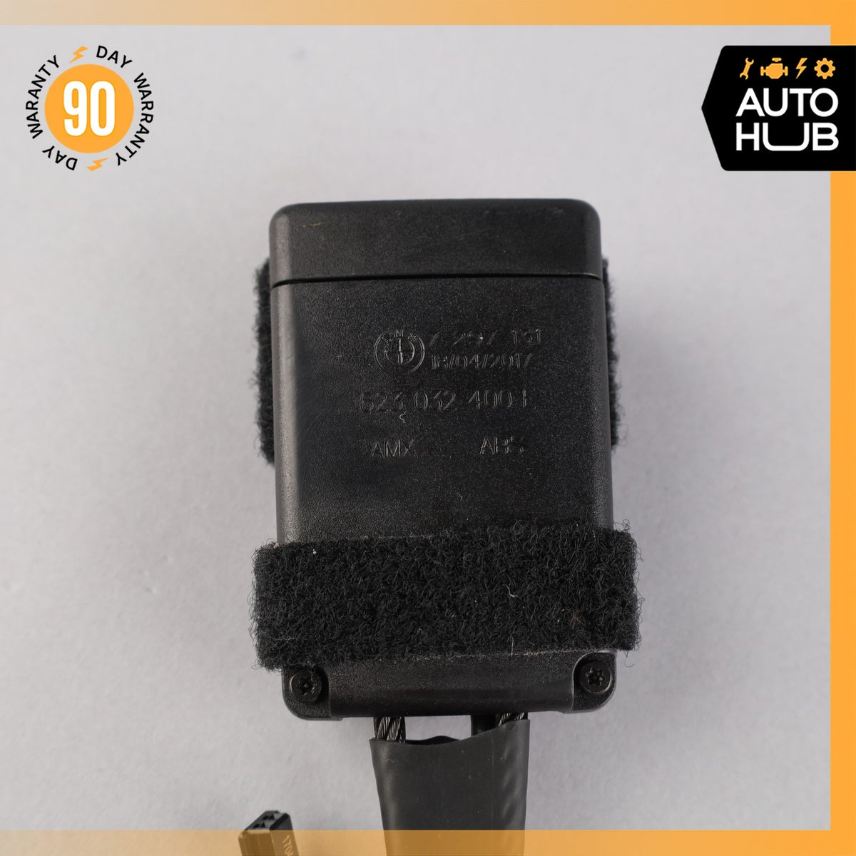 14-18 BMW F15 X5 Front Left or Right Seat Belt Buckle OEM 41k - photo 9