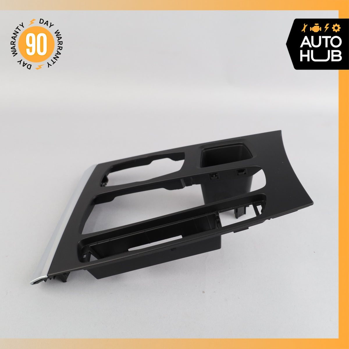 14-17 BMW F15 X5 Center Console Shifter Cover Panel Trim Bezel 51169252115 OEM - photo 5