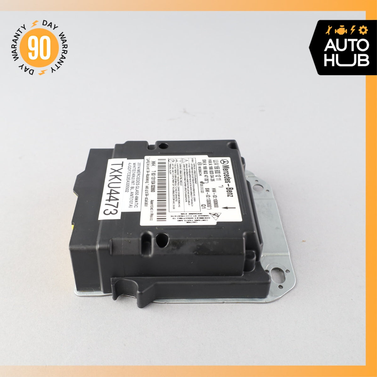 2012 Mercedes X166 GL450 Safety Bag Sensor SRS Control Module 1669002003 OEM - photo 3