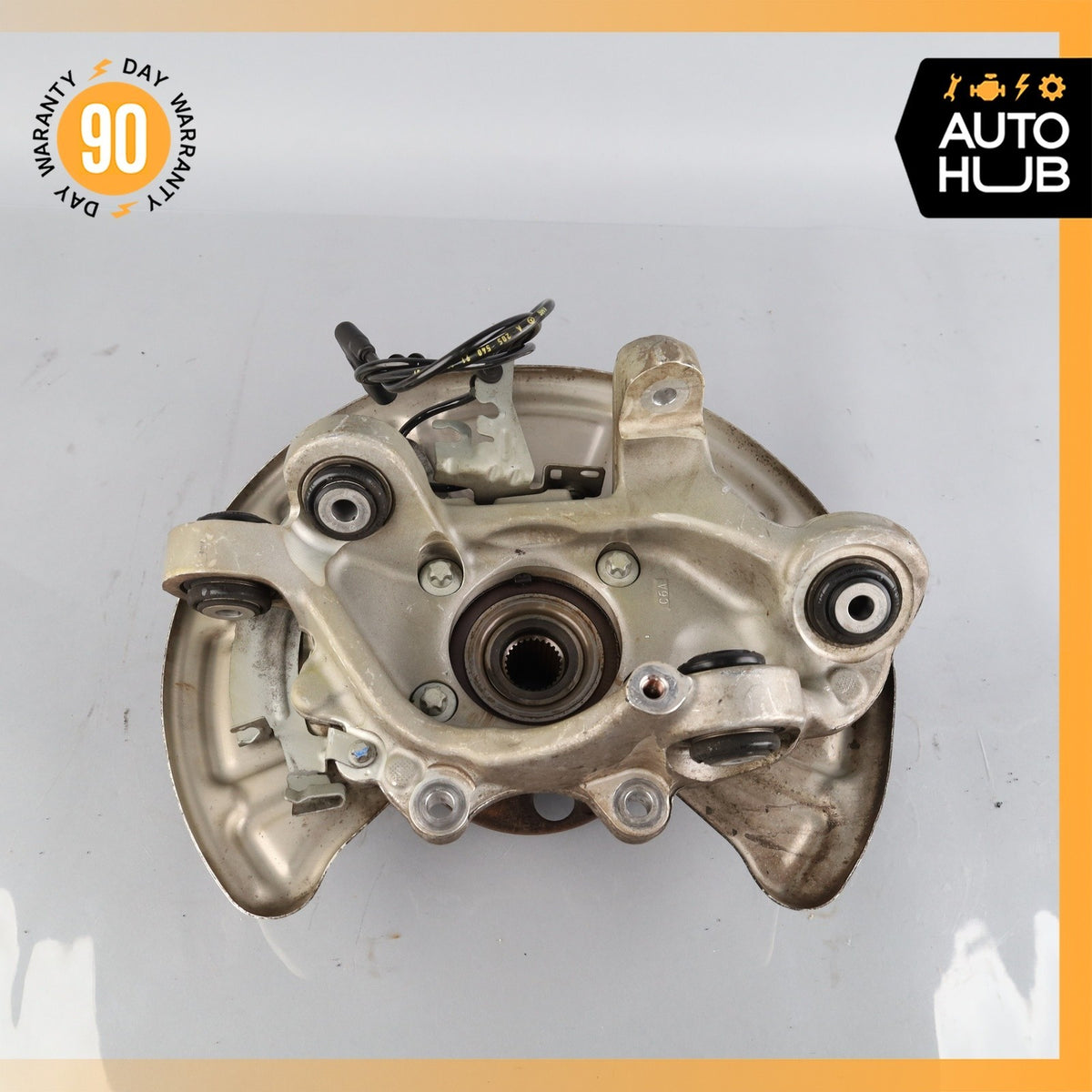 17-23 Mercedes W205 C63 AMG Rear Left Side Spindle Knuckle Hub OEM 39k - photo 8