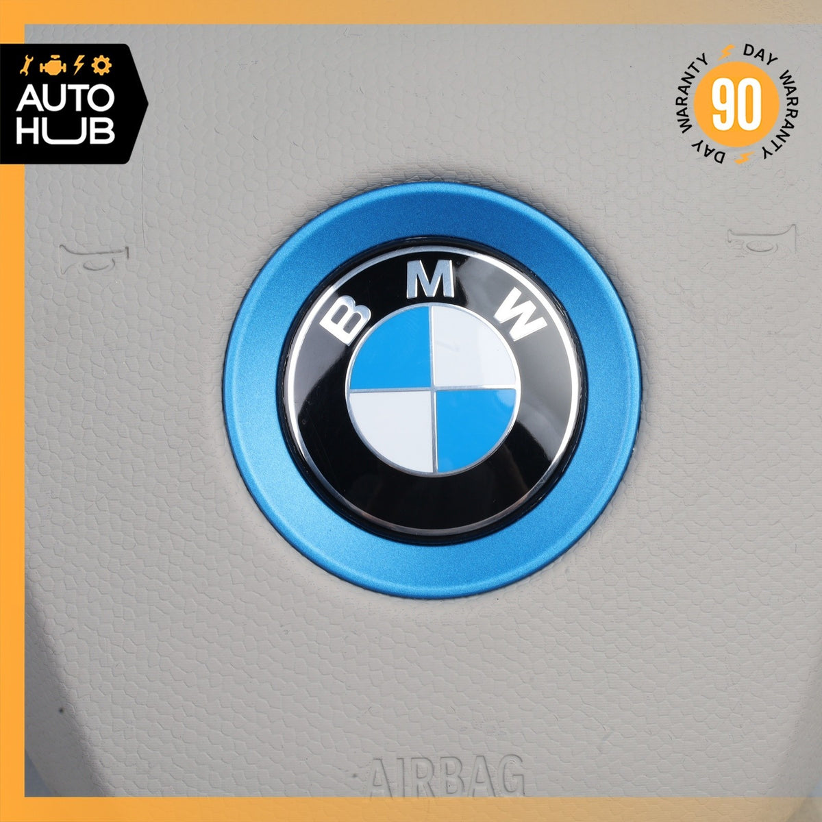 BMW i3 I01 Hybrid Steering Wheel Airbag Air Bag 33687036601 OEM 58k - photo 7