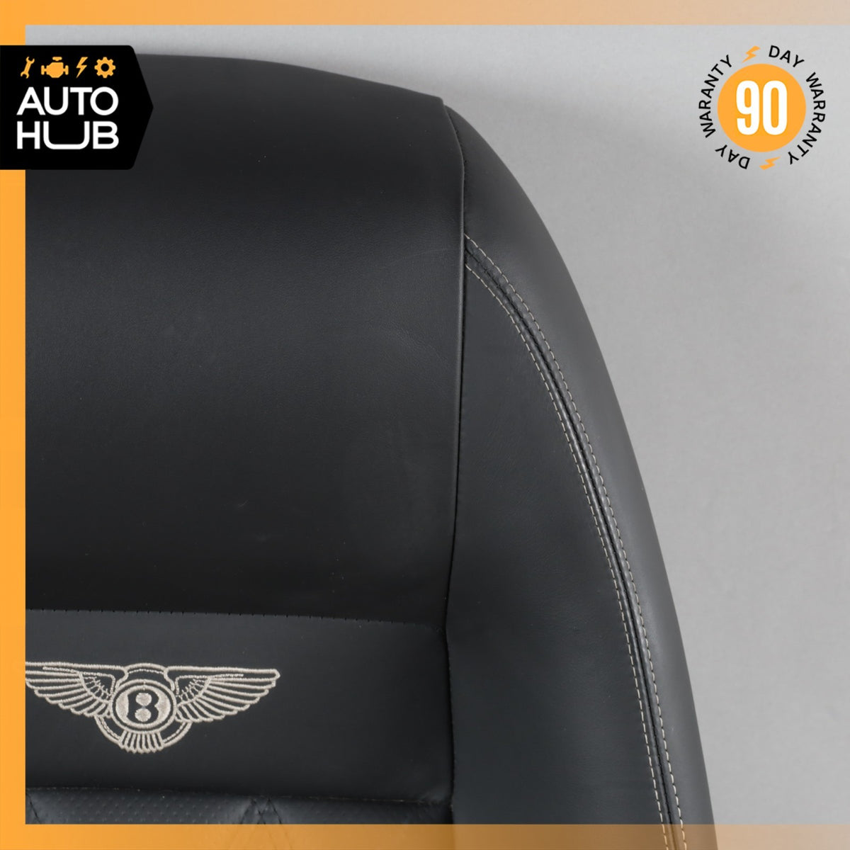 03-10 Bentley Continental GT Rear Left or Right Seat Top Upper Cushion OEM 87k - photo 3