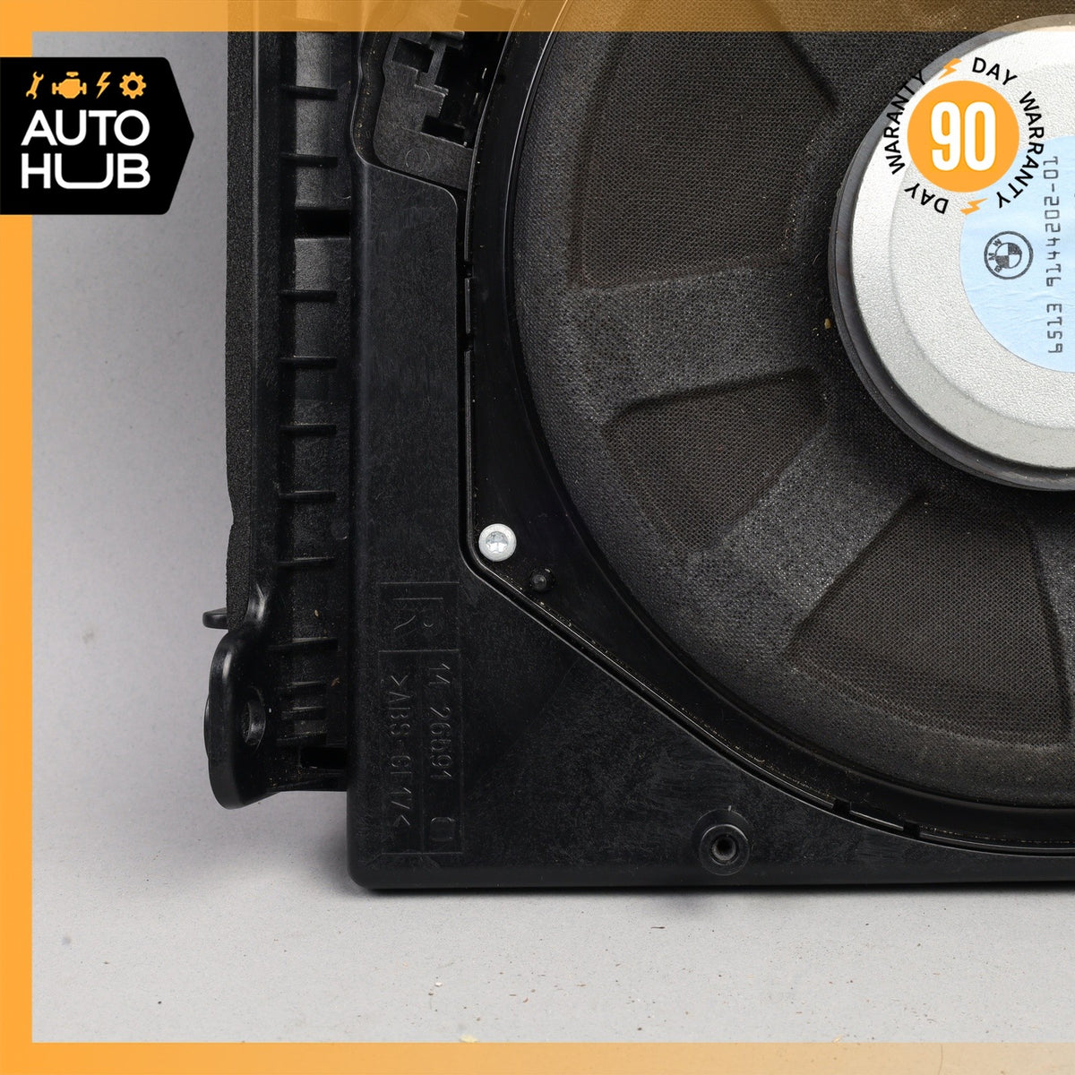 08-10 BMW E60 550i 528i 535i Right Floor Speaker Subwoofer OEM - photo 5
