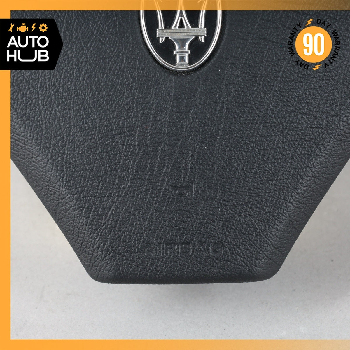 08-19 Maserati GranTurismo M145 Steering Wheel Air Bag Airbag Black OEM 21k - photo 6