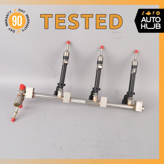 11-18 Porsche Cayenne 958 Touareg VR6 Upper Fuel Injector Rail w/ Injectors OEM - photo 1
