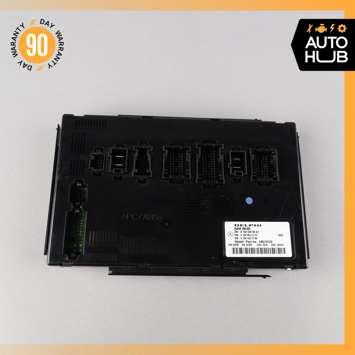 Mercedes W164 ML550 ML63 AMG Rear SAM Module Control Unit Signal Acquisition OEM - photo 5