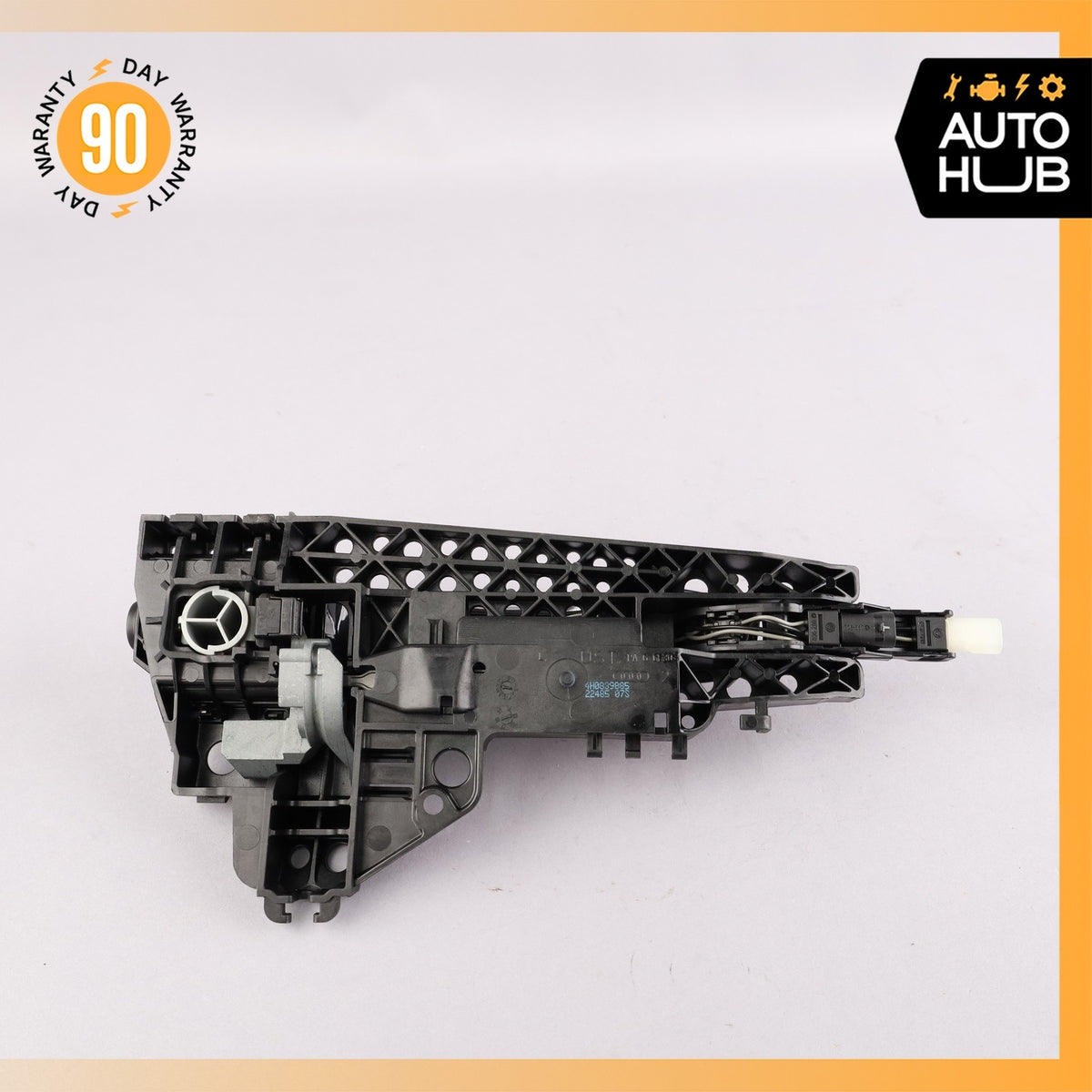 Audi D4 A8L Rear Left Driver Exterior Door Handle Black 4H0839885 OEM - photo 9
