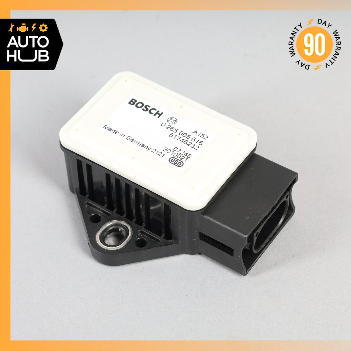 03-19 Maserati GranTurismo Quattroporte Gran Cabrio Yaw Turn Rate Sensor OEM 76k - photo 2
