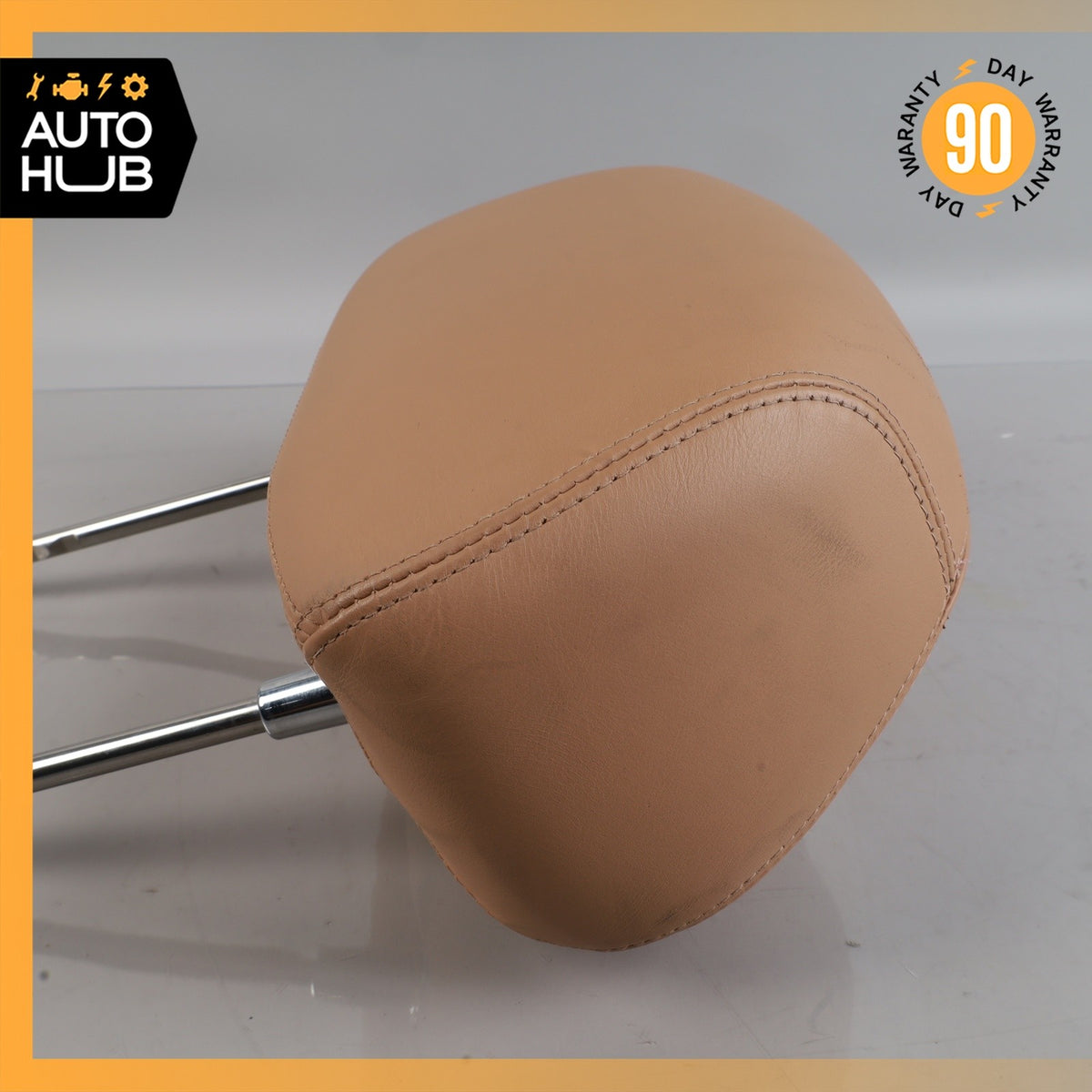 Bentley Arnage Front or Rear Seat Headrest Head Rest Brown OEM 50k - photo 9