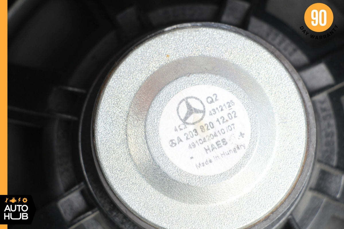 01-05 Mercedes W203 C240 C320 Door Audio Sound Speaker 2038201202 OEM - photo 11