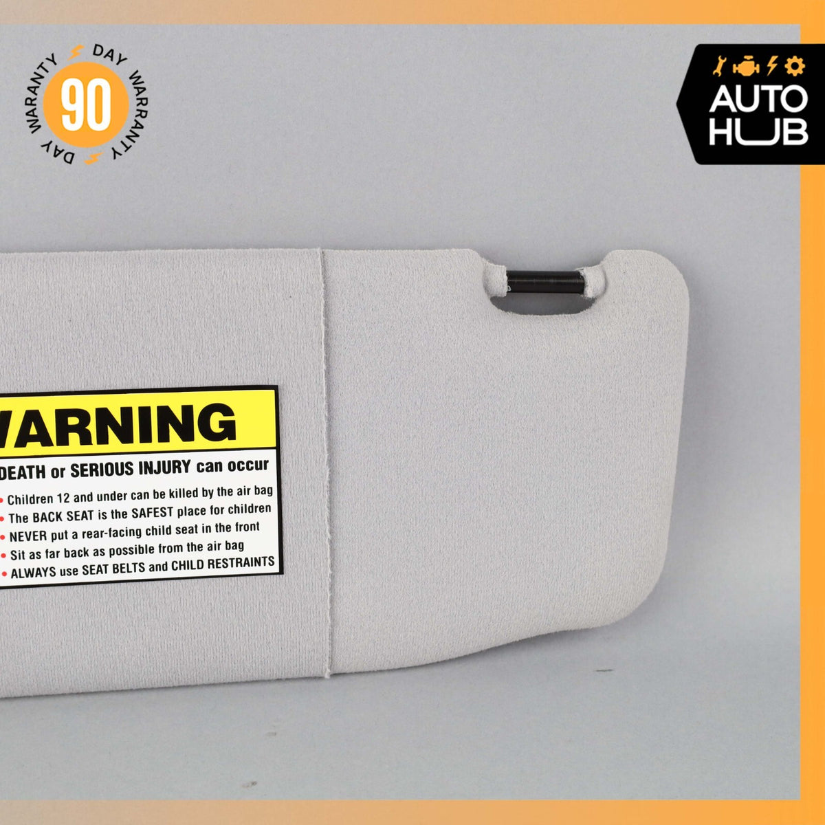 02-07 Maserati M138 4200 Coupe Front Left Side Sunvisor Sun Visor Gray OEM 50k - photo 7
