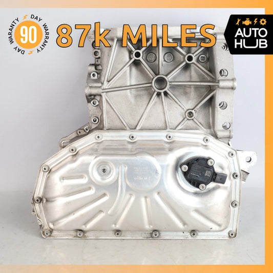 17-19 Porsche Panamera 971 4 4S E-Hybrid Upper & Lower Oil Pan 06M103805Q OEM - photo 1