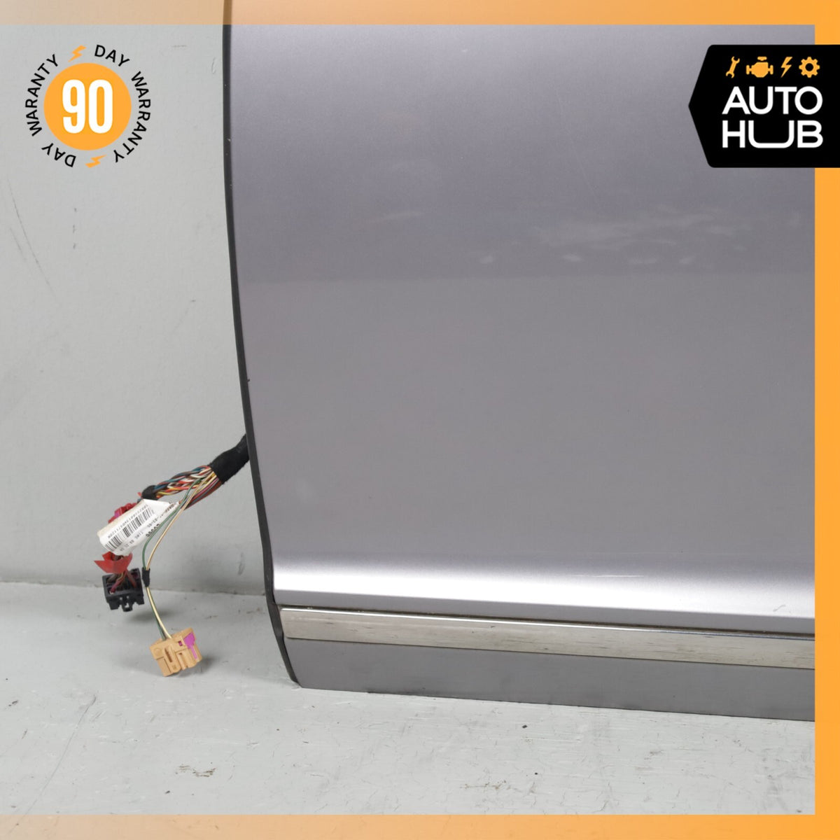 03-09 Bentley Continental GT GTC Left Side Door Shell Frame Panel Silver OEM 73k - photo 10