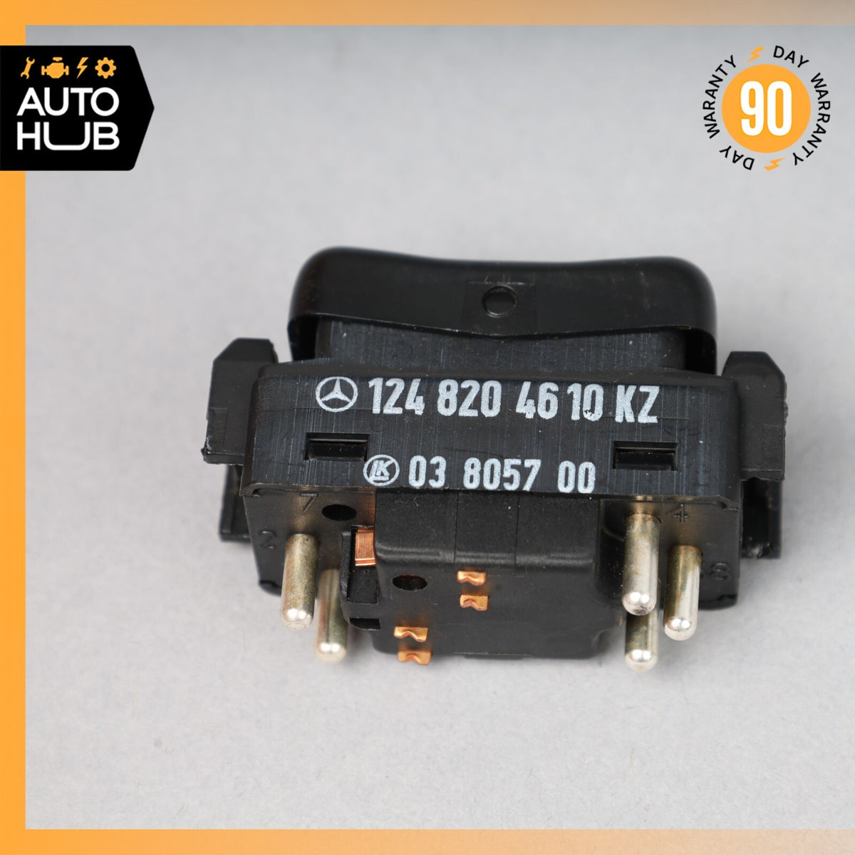 85-91 Mercedes W126 420SEL 300TE Left Window Regulator Control Switch Button OEM - photo 6