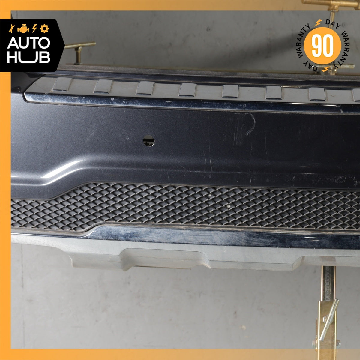 13-15 Mercedes X204 GLK250 GLK350 AMG Sport Rear Bumper Cover Assembly Gray OEM - photo 5