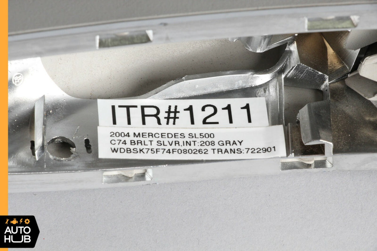 03-08 Mercedes R230 SL500 SL550 Right Seat Backrest Recline Switch Gray OEM - photo 12