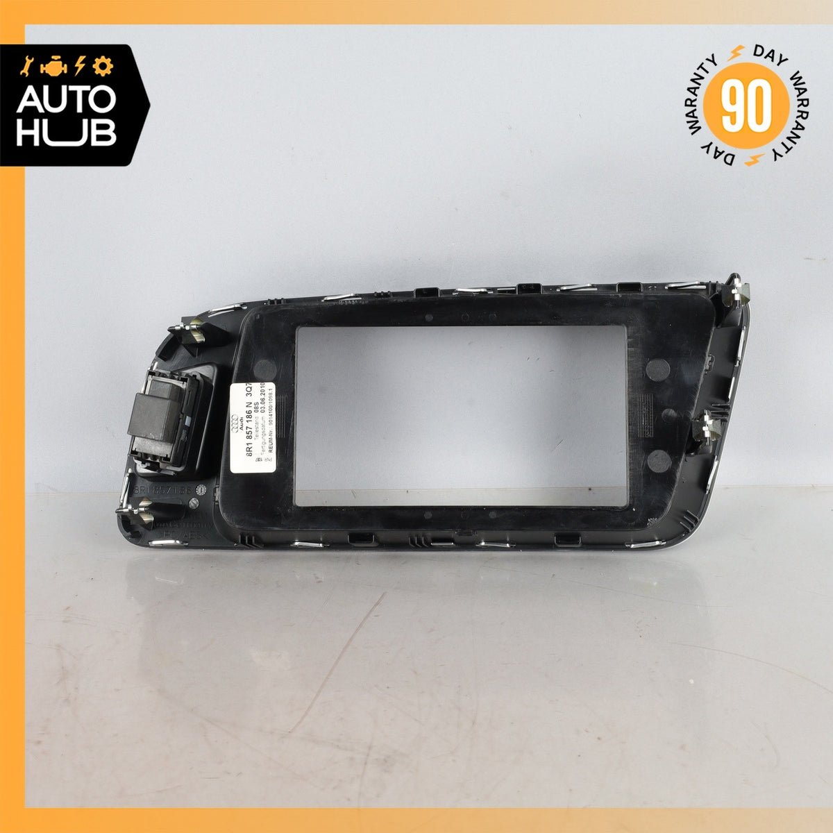 09-12 Audi 8R Q5 Dashboard Display Screen Trim Bezel Cover OEM - photo 6