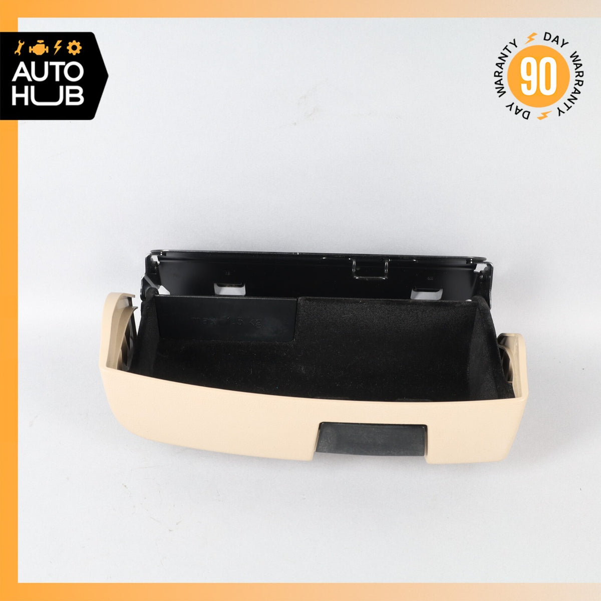 10-16 Mercedes W218 CLS550 E400 Right Side Under Seat Compartment Beige OEM - photo 8