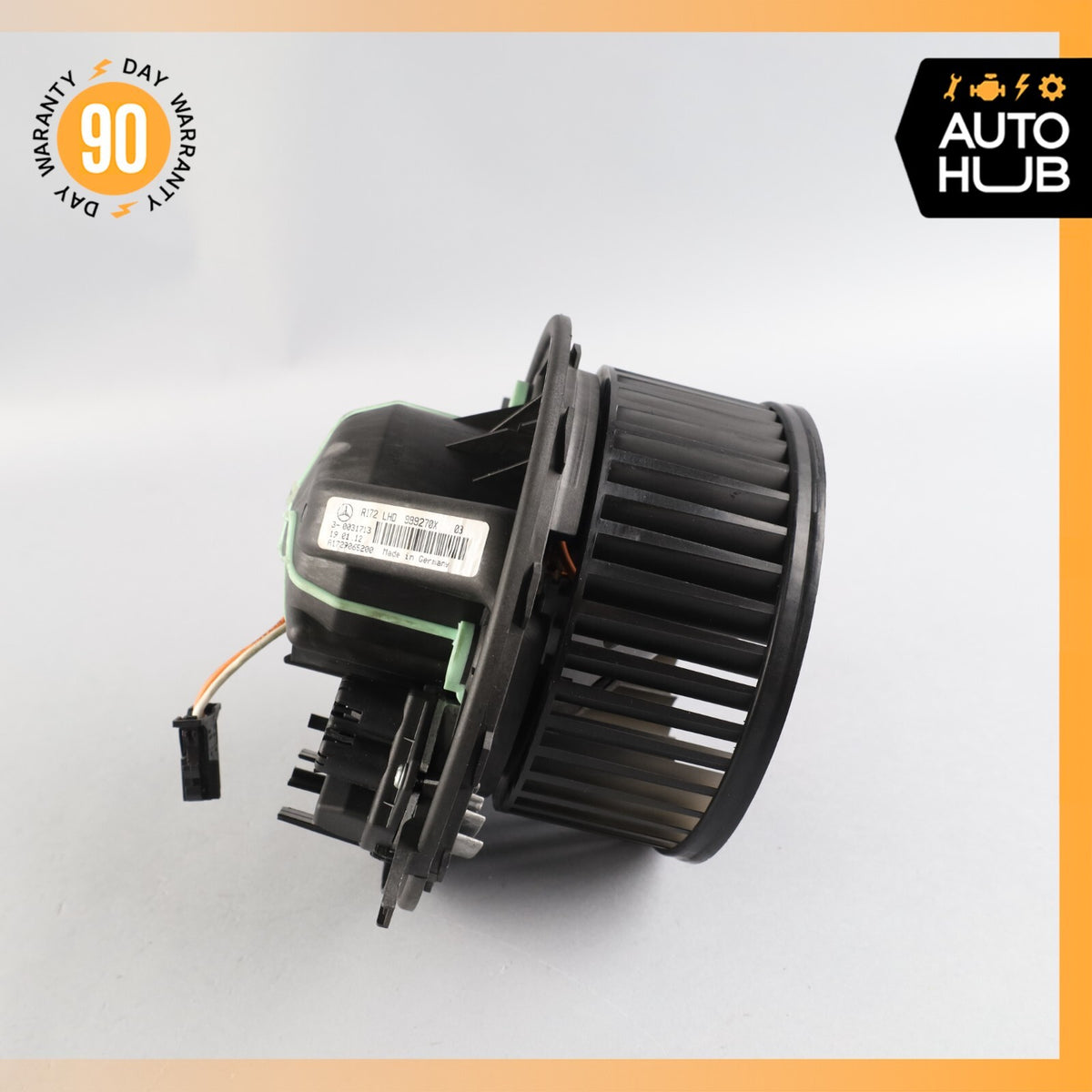 Mercedes R172 SLK350 SLK250 A/C AC Air Heater Blower Motor OEM w/ Resistor 30k - photo 5