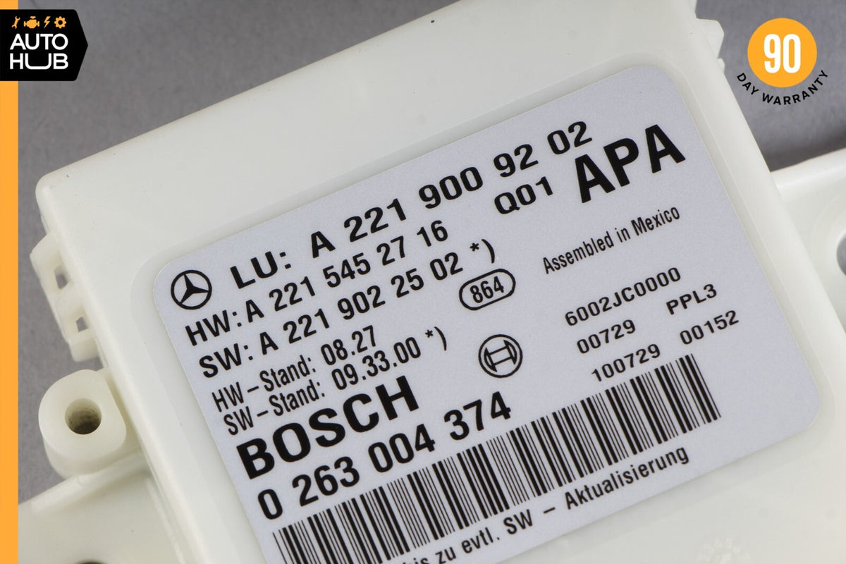10-13 Mercedes W221 S400 S550 Park Assist Parktronic Sensor Module Control OEM - photo 9