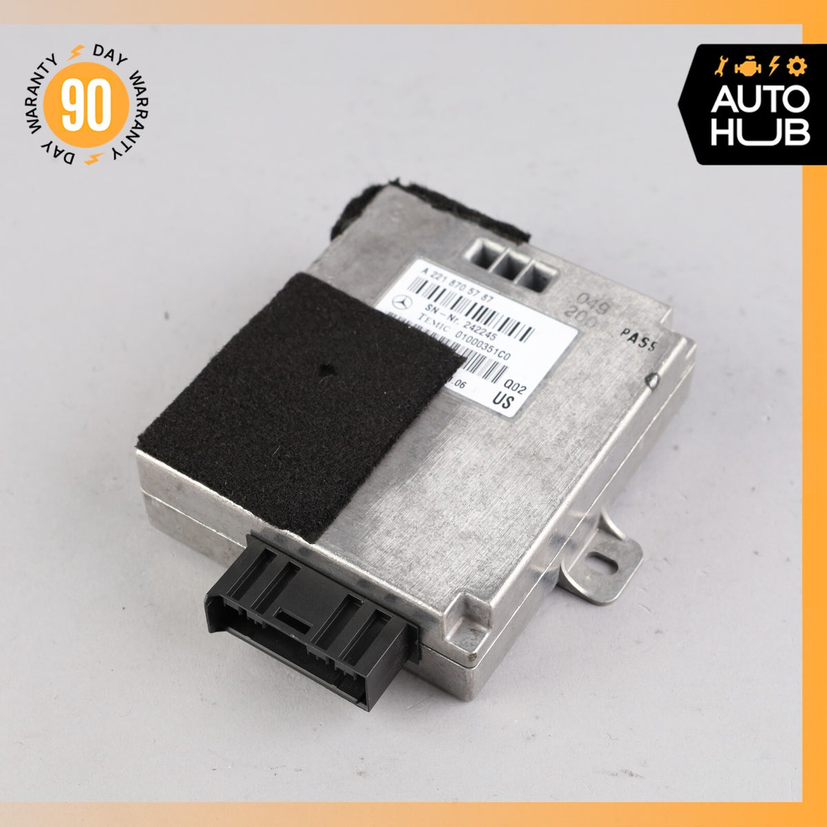 07-14 Mercedes W221 S600 CL550 Voice Language Communication Control Module OEM - photo 1