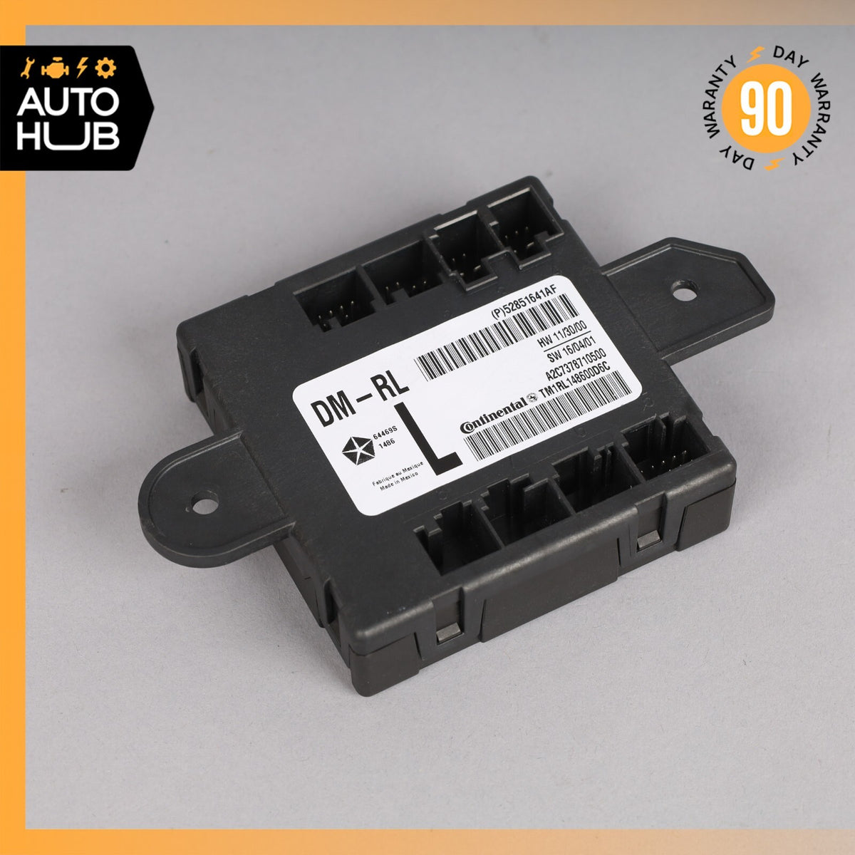 17-20 Maserati Levante M161 Rear Left Driver Side Door Control Module OEM 44k - photo 1