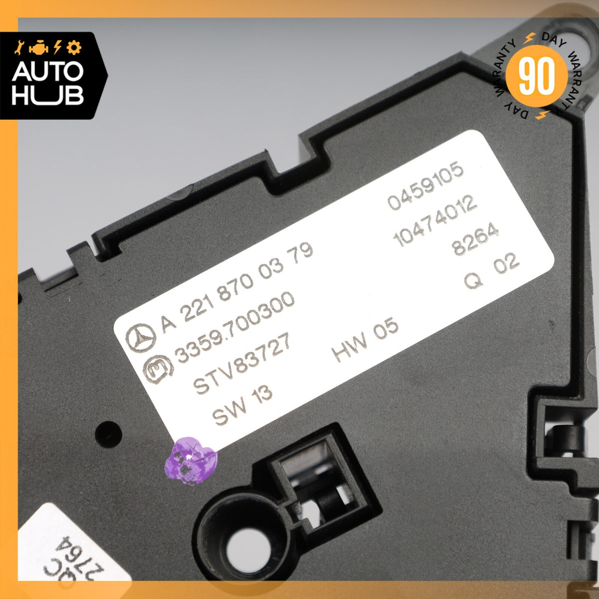 07-13 Mercedes W221 S600 S63 AMG Rear Right Side Seat Control Memory Switch OEM - photo 11