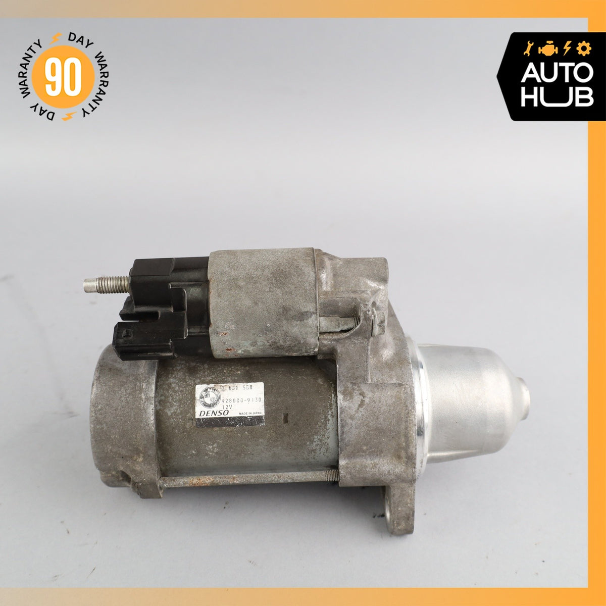 12-20 BMW F15 X5 335i 640i Engine Motor Starter 7631558 OEM - photo 3