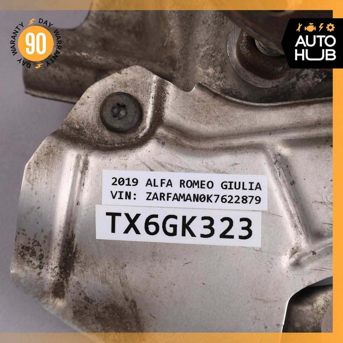 17-19 Alfa Romeo 952 Giulia RWD Front Right Side Spindle Knuckle Hub OEM 56k - photo 16