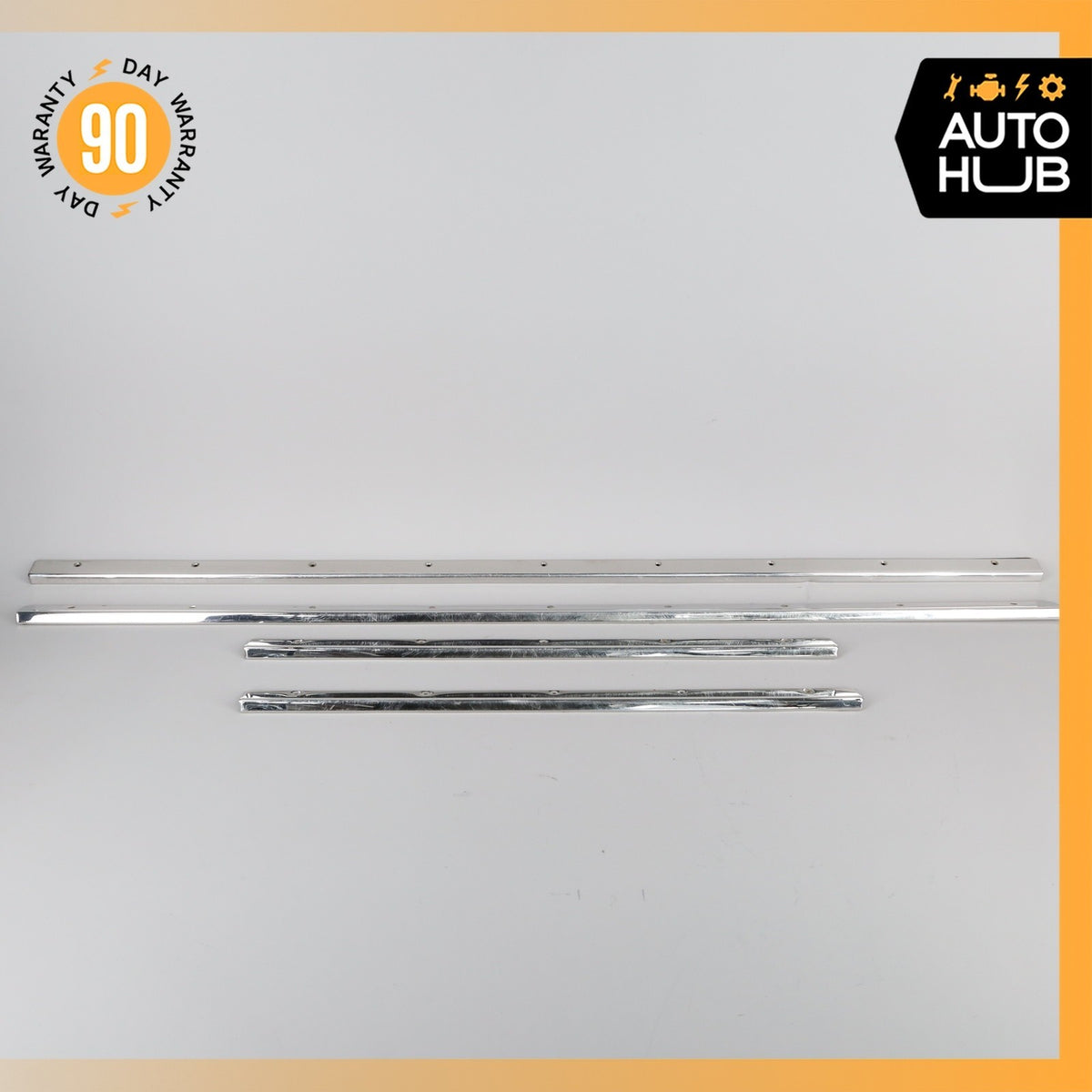 81-98 Rolls Royce Silver Spirit Spur Mulsanne Door Outer Step Sill Set OEM 22k - photo 3