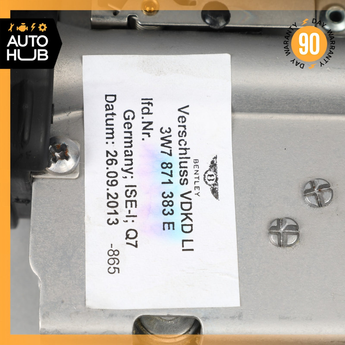 07-18 Bentley Continental GTC Rear Left Side Top Folding Roof Latch Lock OEM 32k - photo 9