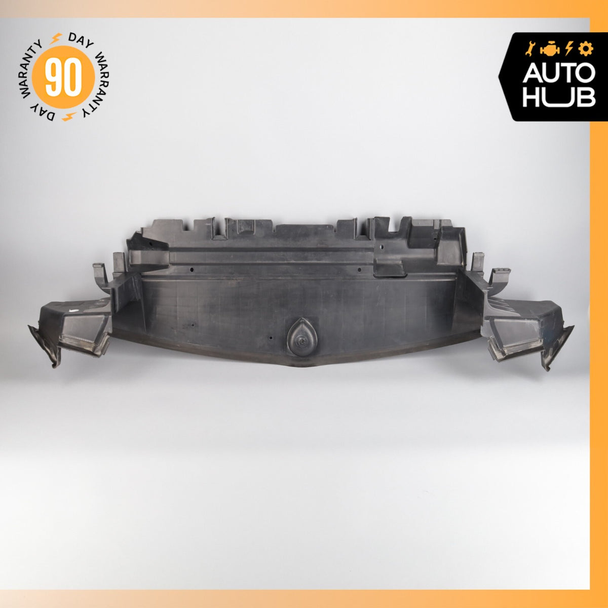 2014 Mercedes W207 E350 Engine Radiator Lower Baffle Air Duct 2075052730 OEM 16k - photo 2