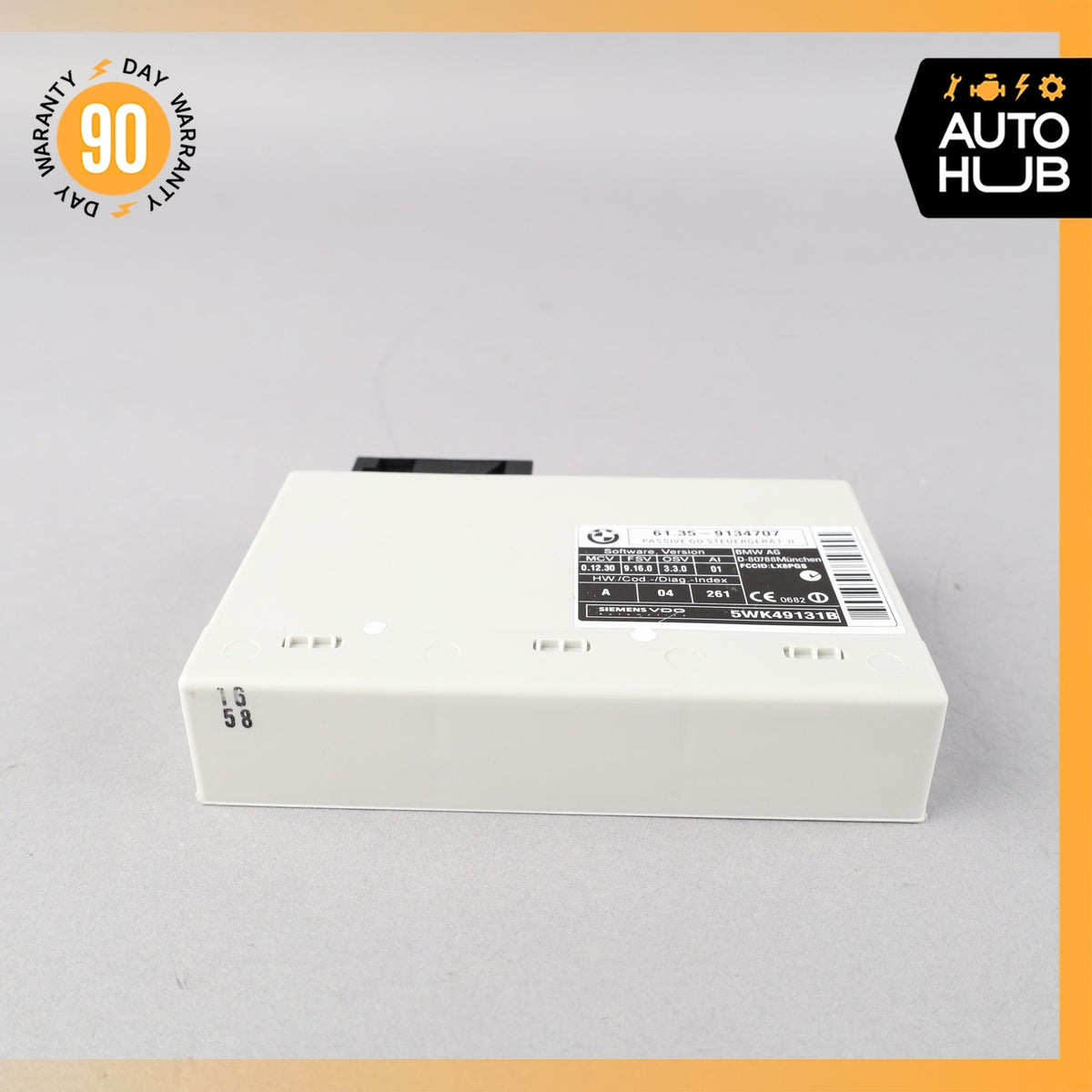 04-10 BMW E60 535i 650i Keyless Entry Passive Go Control Module 61359134707 OEM - photo 4