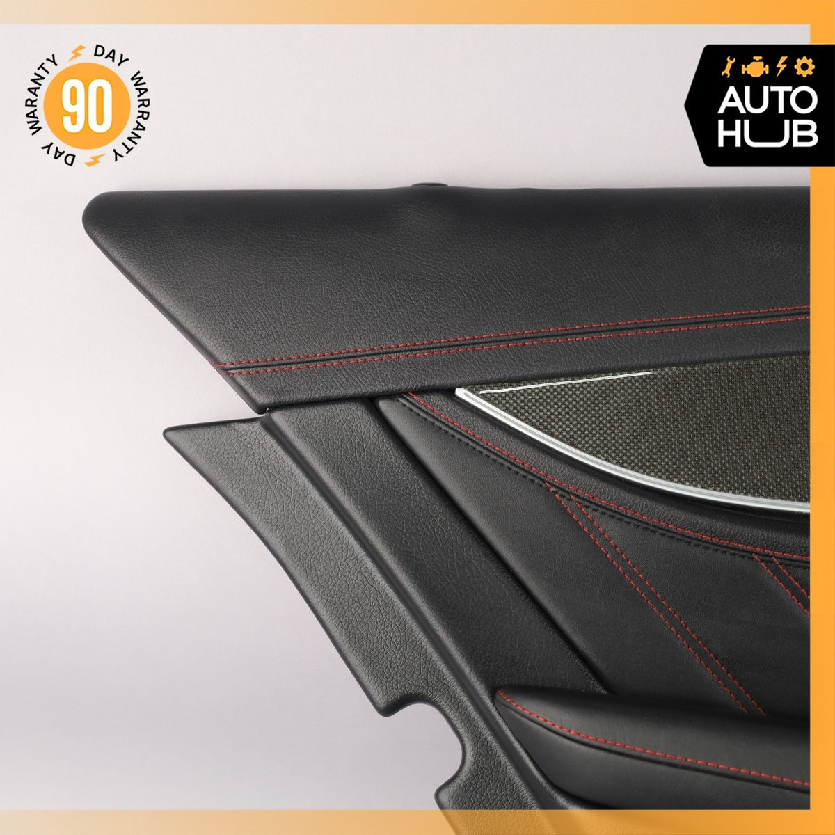 17-23 Mercedes W213 E43 AMG E400 Rear Left Side Interior Door Panel Nappa OEM - photo 7