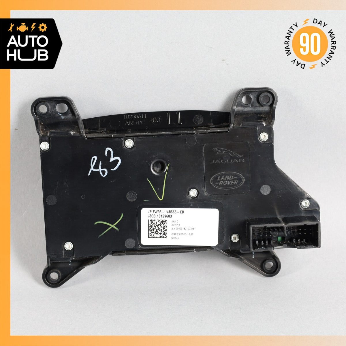 2016 Jaguar X351 XJ Front Left Driver Side Seat Memory Switch Black OEM 37k - photo 7