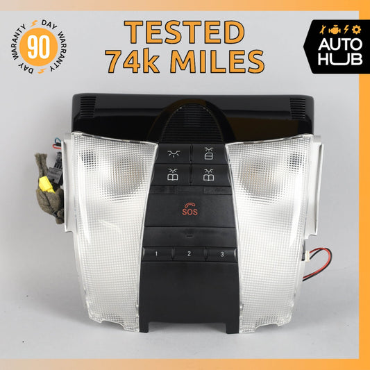 05-11 Mercedes R171 SLK300 SLK55 AMG Overhead Reading Dome Light Lamp Black OEM - photo 1