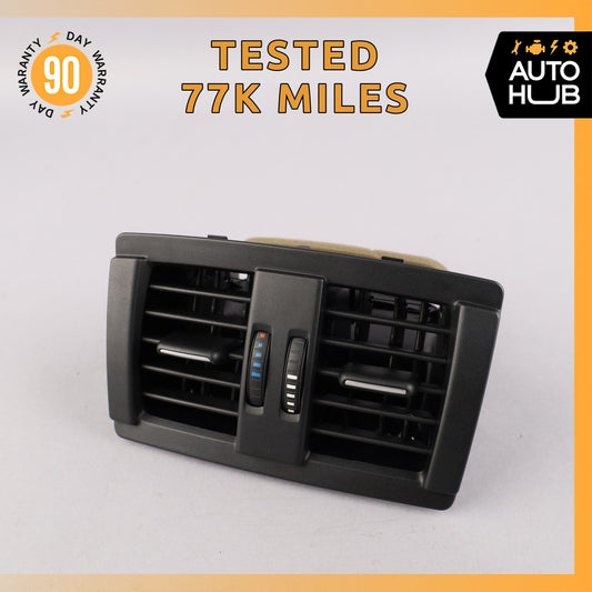 12-20 BMW F32 428i 328i 335i Rear Center Console A/C Air Vent Trim OEM - photo 1