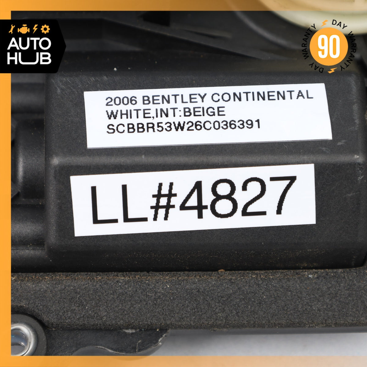 Bentley Continental Flying Spur Front or Rear Door Lock Soft Actuator Motor OEM - photo 11