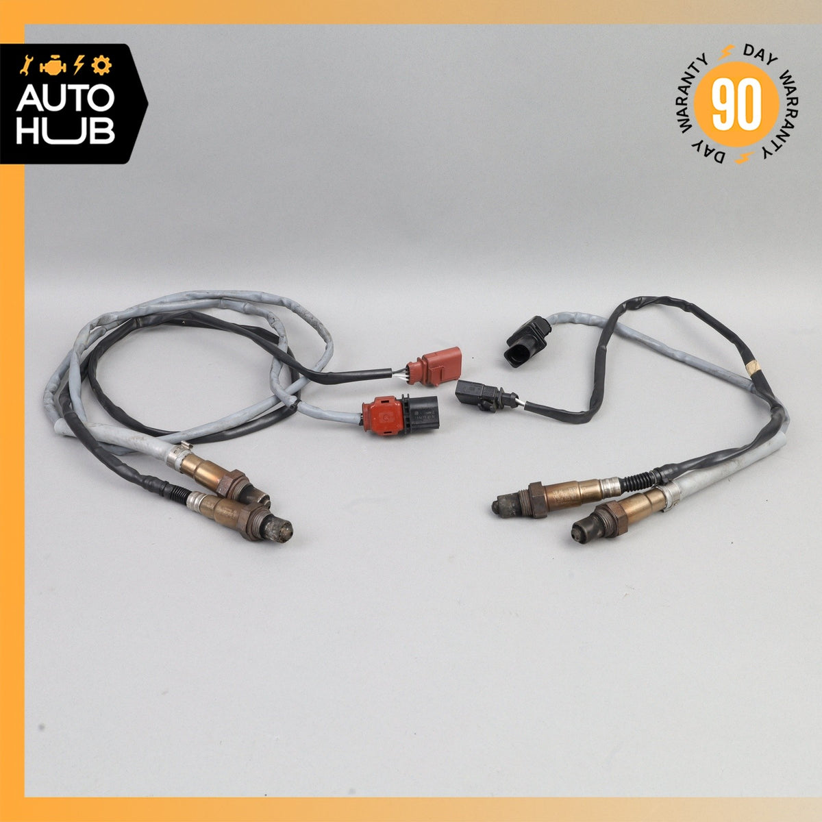 11-18 Porsche Cayenne 958 S Hybrid Oxygen O2 Sensor Lambda Set of 4 OEM - photo 1