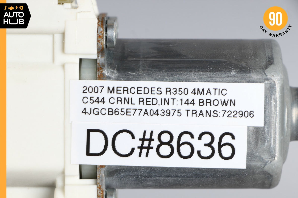 06-13 Mercedes W251 R350 GL450 ML500 Window Regulator Motor Front Right Side OEM - photo 8