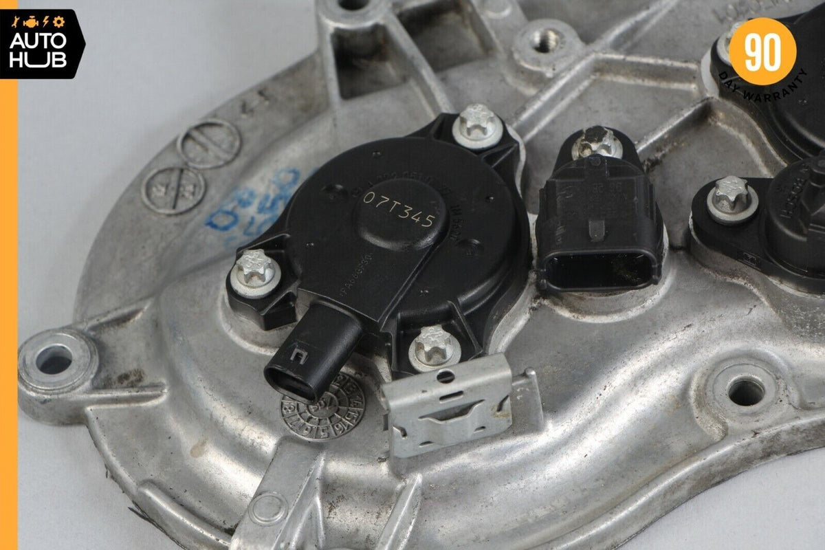 Mercedes W221 S550 C300 E350 Front Right Engine Timing Chain Cover Plate OEM - photo 3